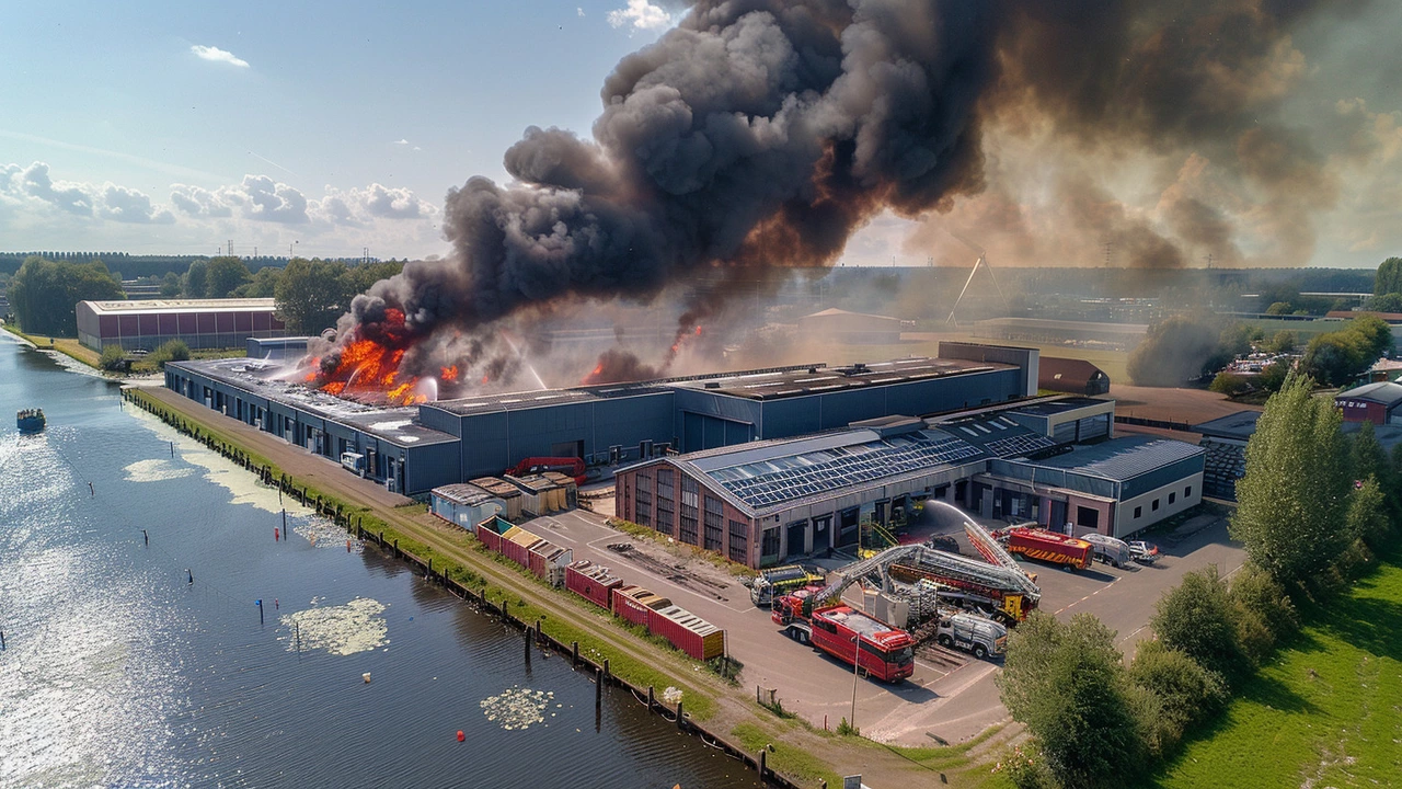 Oorzaak van de brand nog onbekend